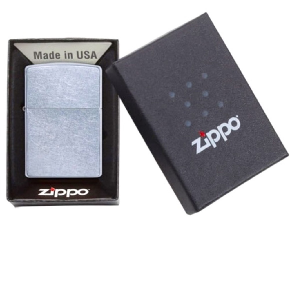 Zippo Street Chrome Lighter